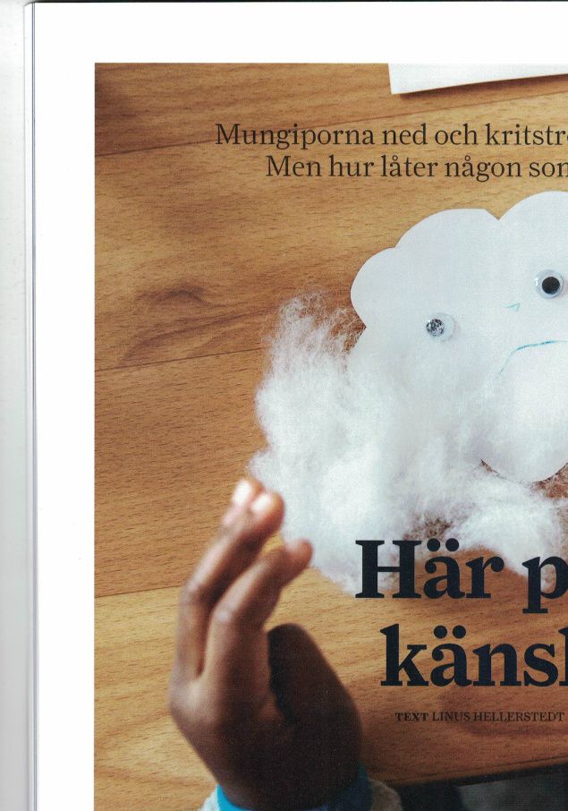 Barnen pysslar en egen Poppe