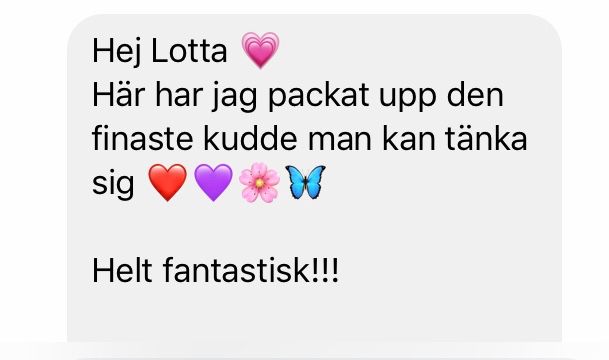 Nöjd kund