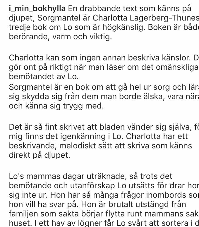 I min bokhylla
bladen vänder sig själva...