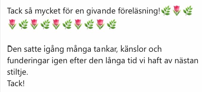Biopoläras intresseförening Göteborg lyssnar till föredrag kring boken Fjärilsdrömmar